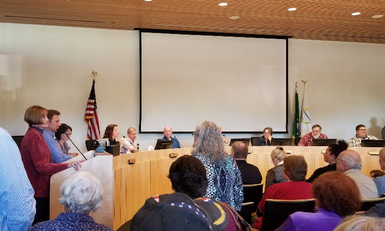 Sequim citizens appear at city council to express opposition to MAT clinic